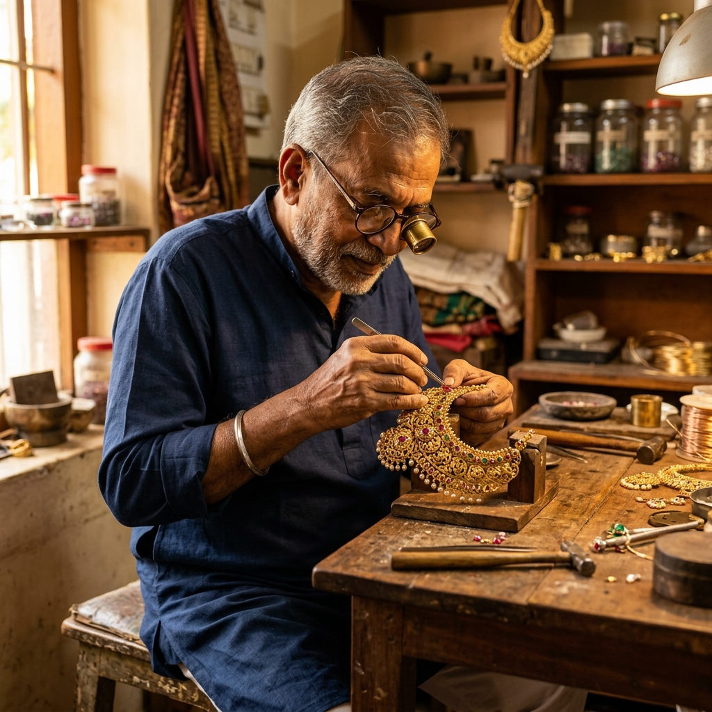 Indian Master Goldsmith & Skill Training